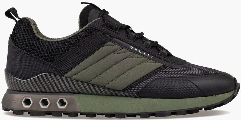 Exani RYDER - Heren schoenen - Zwart/Groene, Robuuste Wandelschoenen - Comfortabel & Ondersteunend voor Outdoor Avonturen