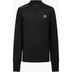 Cruyff - Ametrine Trainingstrui - Zwart - 1/4-Zip - Kids
