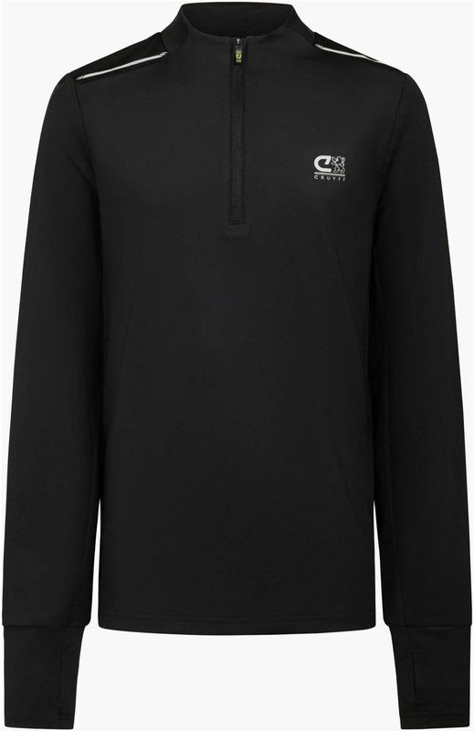 Cruyff - Ametrine Trainingstrui - Zwart - 1/4-Zip - Kids