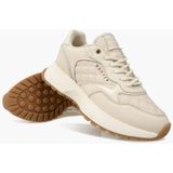 Cruyff Footwear - Charlotte Runner - Sneaker - Cream - Leer