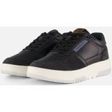 Cruyff Endorsed - Sneakers - Leer - Zwart - Rubber Zool