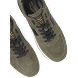 PME Legend - Alamere - Suède Sneakers - Donkergroen