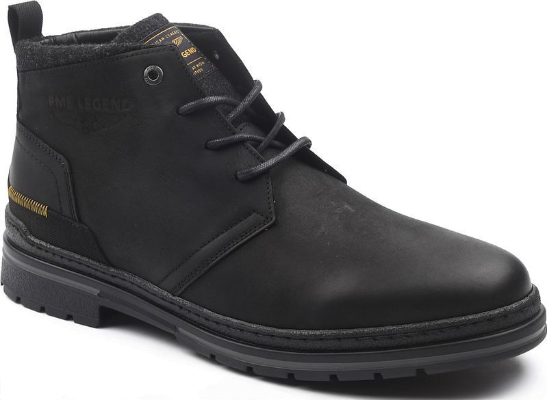 PME Legend - Fleetman - Leren Veterboots - Zwart