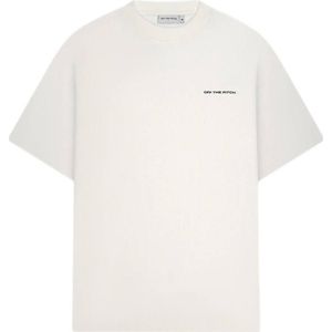 Off The Pitch - Loose T-shirt - Ecru - Katoen - Korte Mouwen