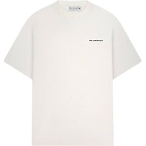 Off The Pitch - Loose T-shirt - Ecru - Katoen - Korte Mouwen