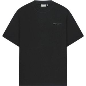 Off The Pitch - T-shirt - Zwart - Loose Fit - Korte Mouwen