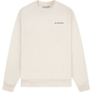 Off The Pitch - Sweater - Ecru - Regular Fit - Lange Mouwen