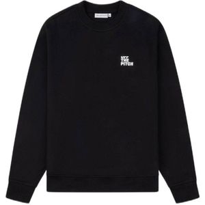 Off The Pitch - Full Stop - Sweater - Zwart - Regular Pasvorm