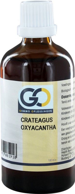 GO - Crataegus Oxyacantha - Voedingssupplement - Biologisch - 50 ml