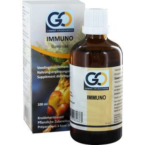 GO - Immuno - Bio Voedingssupplement - Kruiden - Biologisch - 100% Bio Ingrediënten
