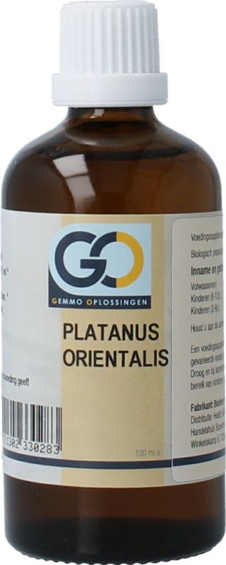 GO - Platanus Orientalis - Plantaardig Voedingssupplement - Bio - 30 ml