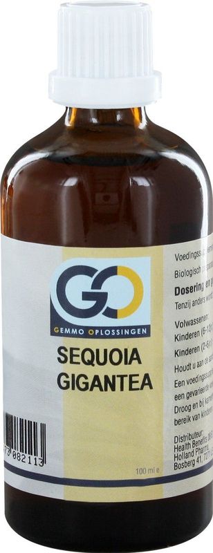GO - Sequoia gigantea - Voedingssupplement - Biologisch - 6ml