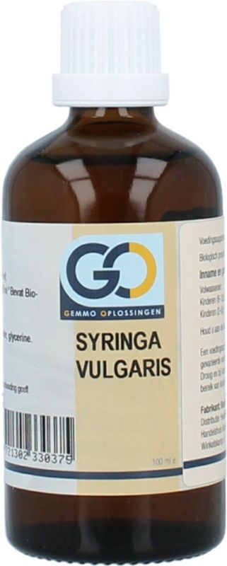 GO - Syringa Vulgaris - Voedingssupplement - 6 ml - Biologisch