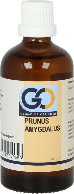 GO - Prunus Amygdalus - Bio - 100 Milliliter - Plantaardig Voedingssupplement