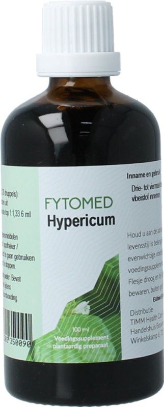 Fytomed - Hypericum - Kruidenpreparaat - 6 ml - Biologisch
