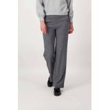 Zusss Broek Visgraat Broek 0303 087 0005 Antracietgrijs Dames Maat - XS