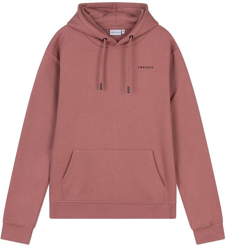 AMBIQUE - Hoodie Nick - Bordeauxrood - Comfortabele Hoodie