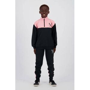 Messi - Kledingset - Lichtroze/Zwart - Sweater en Joggingbroek