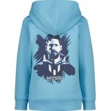 Messi - Hoodie - Lichtblauw - Lange Mouwen - Capuchon