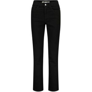 Raizzed - Sarah - Straight Leg Jeans - Zwart - Regular Waist - Lange Lengte