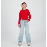 Vingino - Cecile - Jeans - Lichte Kleur - Wide Leg - Hoge Taille