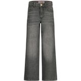 Vingino - Carlice - Jeans - Washed Black - Wijde Pasvorm - Hoge Taille