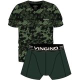 Vingino - Jongensset - Groen - T-shirt en Boxershort
