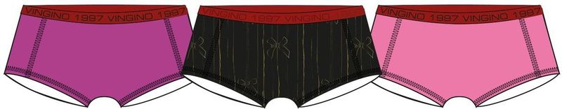 Vingino - Slip - Set van Drie - Stretchkatoen - Ultiem Draagcomfort