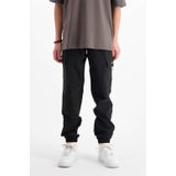 Cargobroeken - Zwart - KIDS PLATE - Normale Pasvorm - 100% Nylon