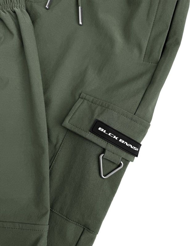 Cargobroeken - Zwart - KIDS PLATE