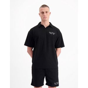 Terry - Lounge Polo - Regular Fit - Geborduurd Merk - Hoogwaardige Badstof
