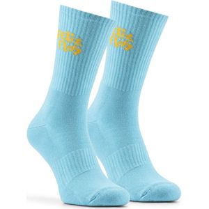 Felix Flos - Performance Step - Zwarte Sportsokken - Katoen - Schokdempend Naadloos & Compressiezone