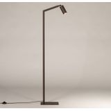 Staande Leeslamp - Bruin - GU10 Fitting - Koker als Kap