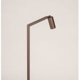Staande Leeslamp - Bruin - GU10 Fitting - Koker als Kap