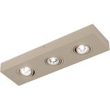 Plafondlamp - Beige - Platte LED Opbouwspot