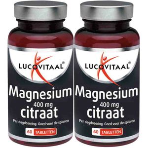 Lucovitaal - Magnesium Citraat - 400mg - 60 Tabletten