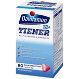 Davitamon - Tiener 12+ - Kauwtabletten - Aardbeiensmaak - Glutenvrij - Lactosevrij