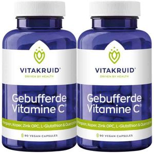 Vitakruid - Gebufferde Vitamine C - 90 Vegacapsules