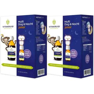 Vitakruid - Multi Junior Duo - Voedingssupplement - 2x