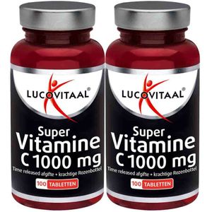 Lucovitaal - Vitamine C 1000 - 100 Tabletten - Antioxidant - Time Released