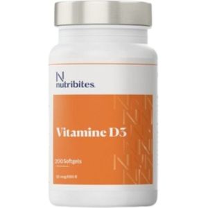 Nutribites - Vitamine D3 - 200 Softgels