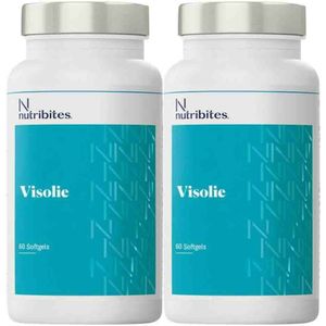 Nutribites - Visolie - 60 Softgels - Omega 3 Vetzuren - Hoge Dosering