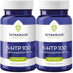 Vitakruid - 5Htp - Vegan Voedingssupplement - 100 mg - 60 Capsules