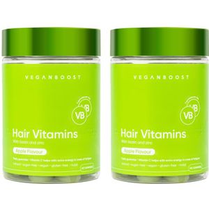 Veganboost - Hair Vitamins - Appel - Vegan Supplement