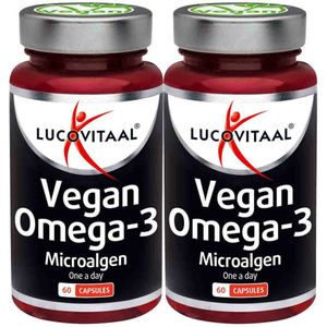 Lucovitaal - Vegan Omega-3 Microalgen - 60 Capsules - Met DHA
