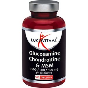 Lucovitaal - Glucosamine Chondroïtine & MSM - 100 Tabletten