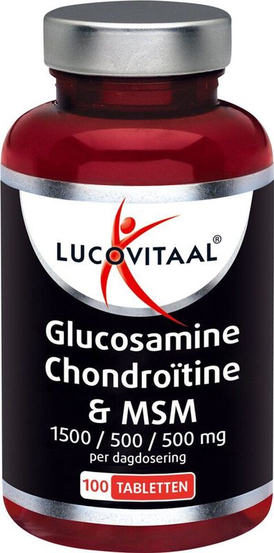 Lucovitaal - Glucosamine Chondroïtine & MSM - 100 Tabletten