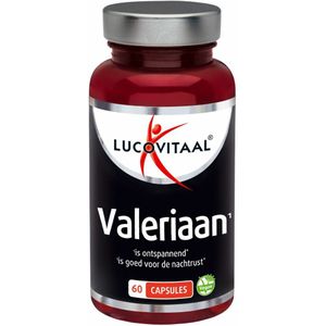 Lucovitaal - Valeriaan - 200 mg - 60 Capsules - Natuurlijke Rustgever