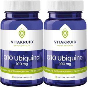 Vitakruid - Q10 Ubiquinol - 100 mg - 60 Vegacapsules