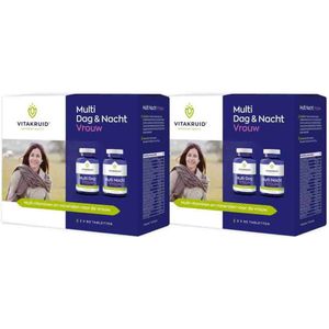 Vitakruid - Multi Dag Nacht - Multivitaminen - 2x 90 tabletten